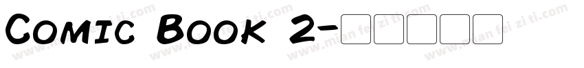Comic Book 2字体转换